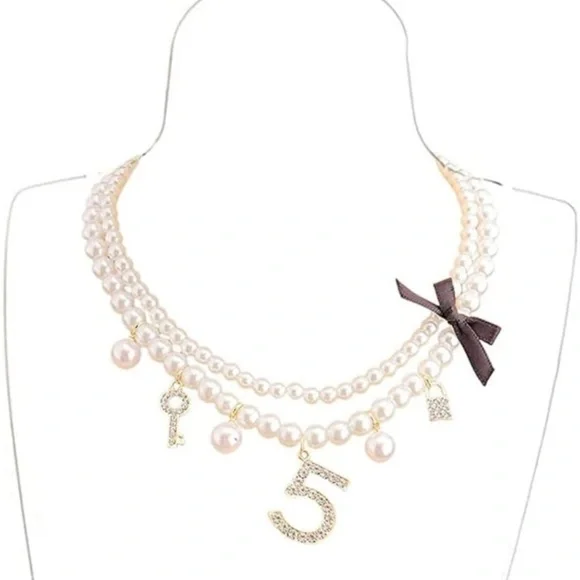 Pearl #5 Necklace - Picture 8 of 8